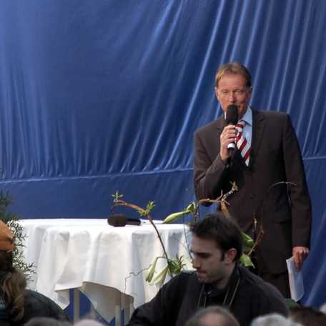 Photo of german TV moderator Wolf-Dieter Poschmann